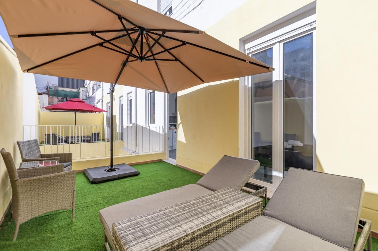 Gorgeous Apt With A Large Private Terrace Valencia Exterior photo