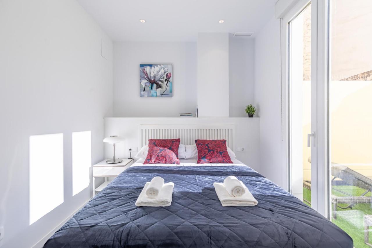 Gorgeous Apt With A Large Private Terrace Valencia Exterior photo