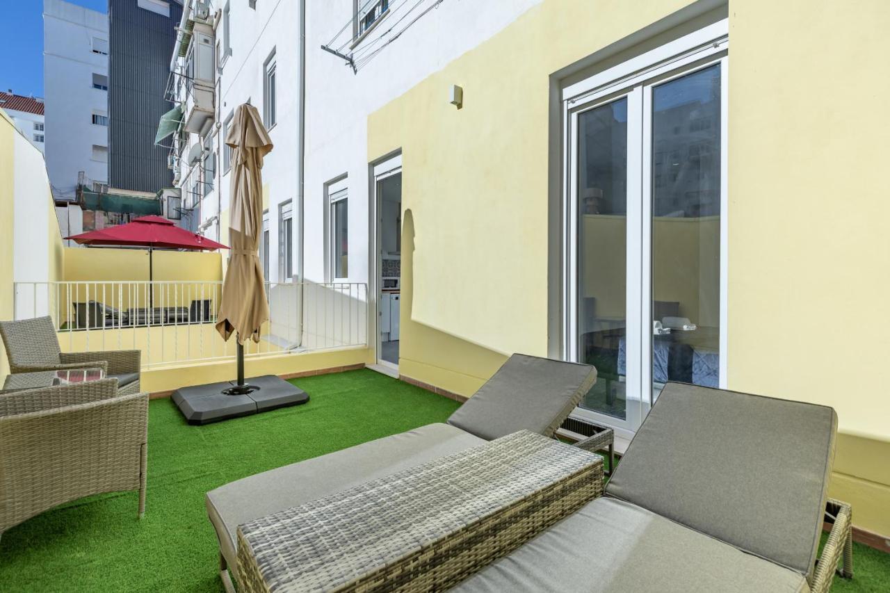 Gorgeous Apt With A Large Private Terrace Valencia Exterior photo