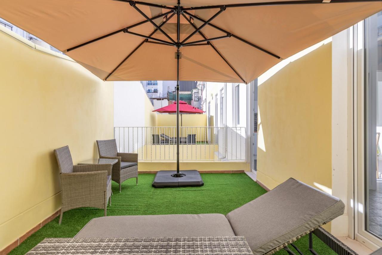 Gorgeous Apt With A Large Private Terrace Valencia Exterior photo